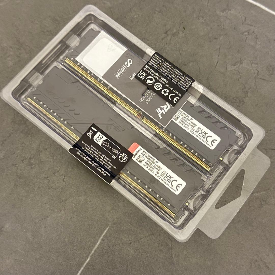 KINGSTON FURY BEAST DDR4 メモリー 2枚セット