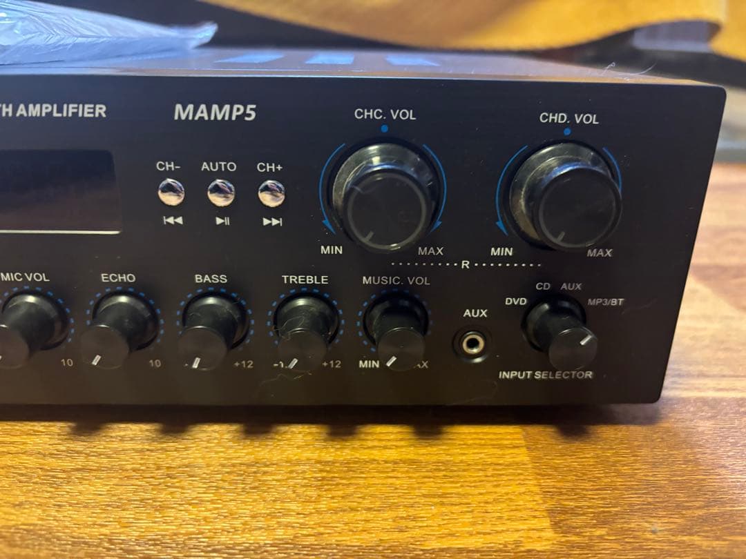 Donner パワーアンプ オーディオアンプ MAMP5 ブルートゥース対応