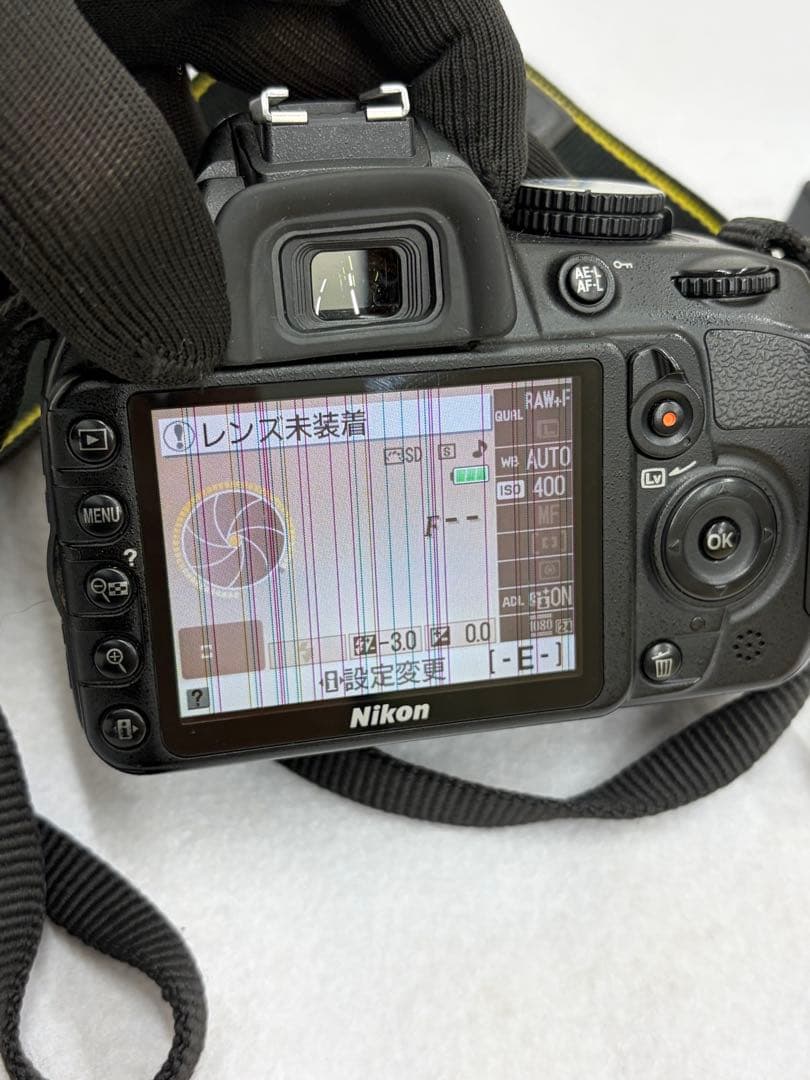 ニコン デジタル一眼レフカメラ D3100 35mmレンズ バッテリー付き