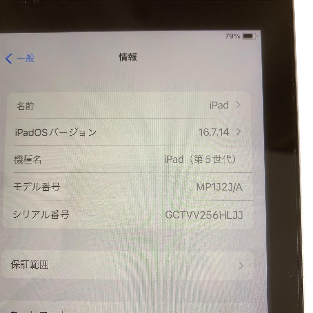 Apple iPad 第5世代 silver 32GB 本体
