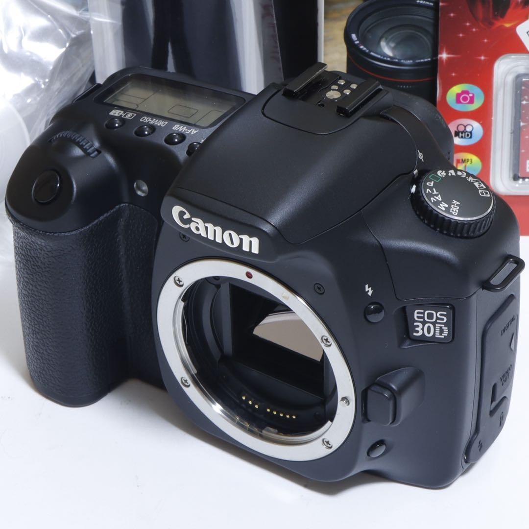 ☆スマホに送れる一眼レフ☆本格入門機☆WiFi☆キャノン EOS 30Dセット♫