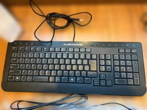キーボード6台　 新品4台＋ALIENWARE＋Logicool S520セット