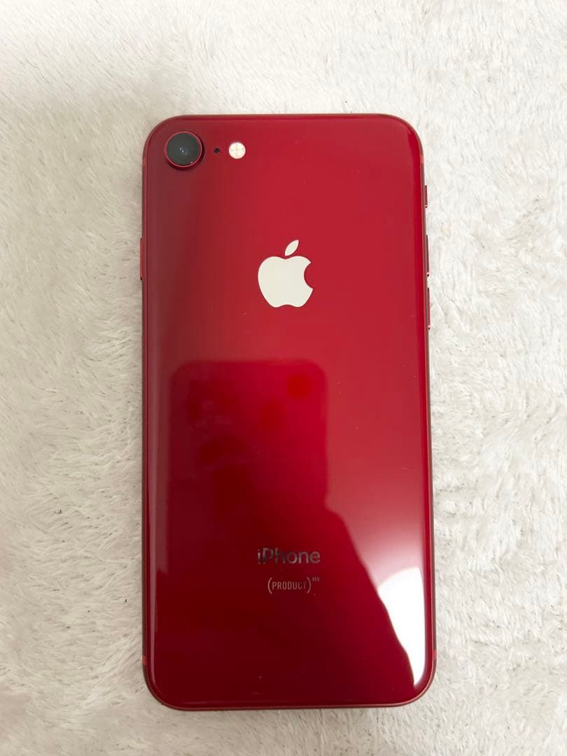【美品】Apple iPhone8 レッド　本体　64GB SIMフリー
