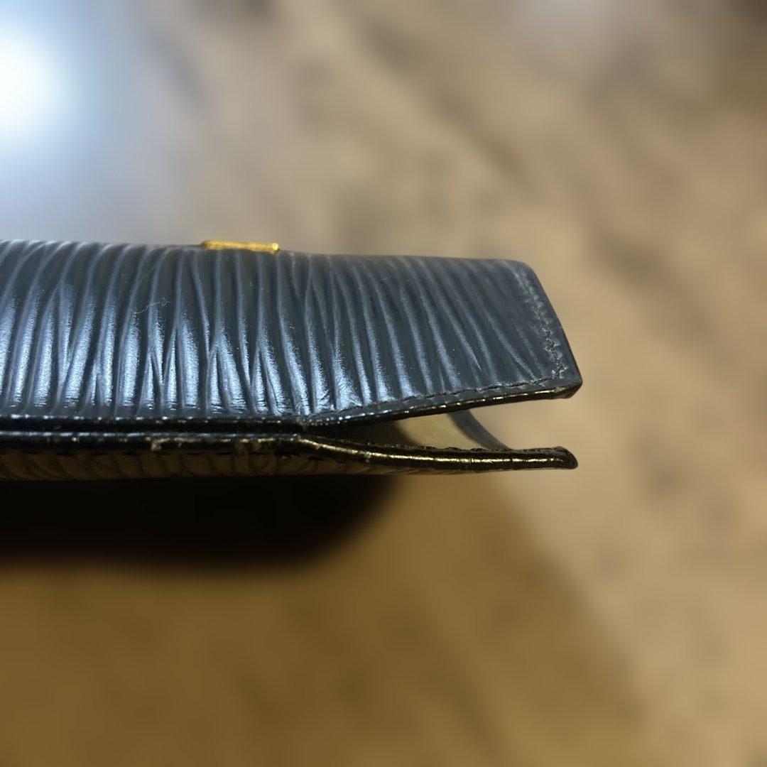 FENDI フェンディ メガネケース★FFマーク，ロゴ、NO.刻印あり、黒