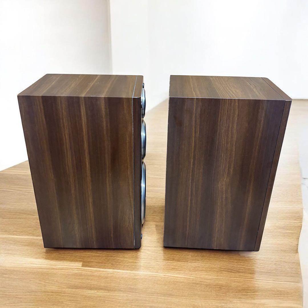 【動作良好】SANSUI S-X77 ペア 3Way スピーカー 美品 木製