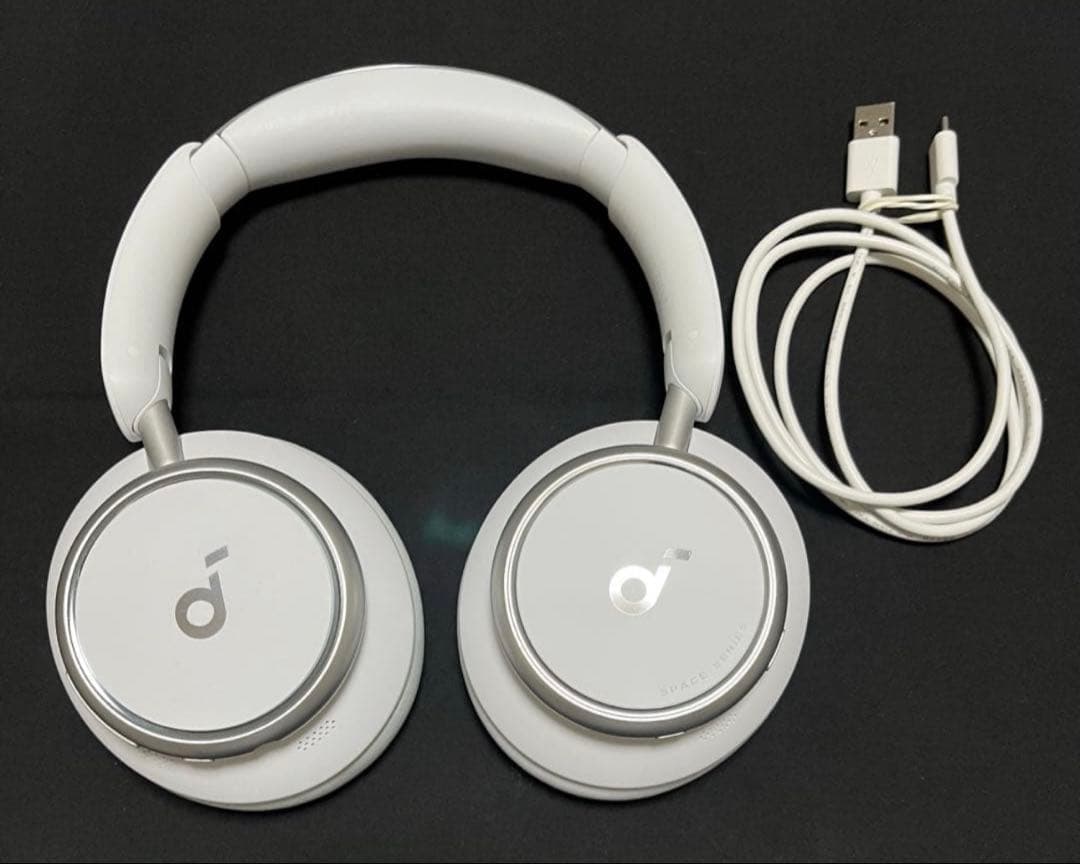 【本体美品】Anker Soundcore Space Q45 ホワイト