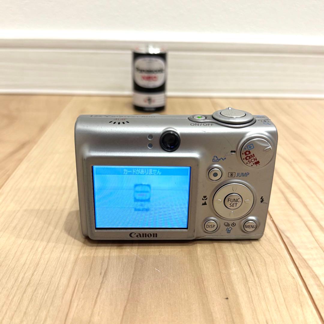 【付属品多数】　Canon キャノン　IXY DIGITAL 600 デジカメ