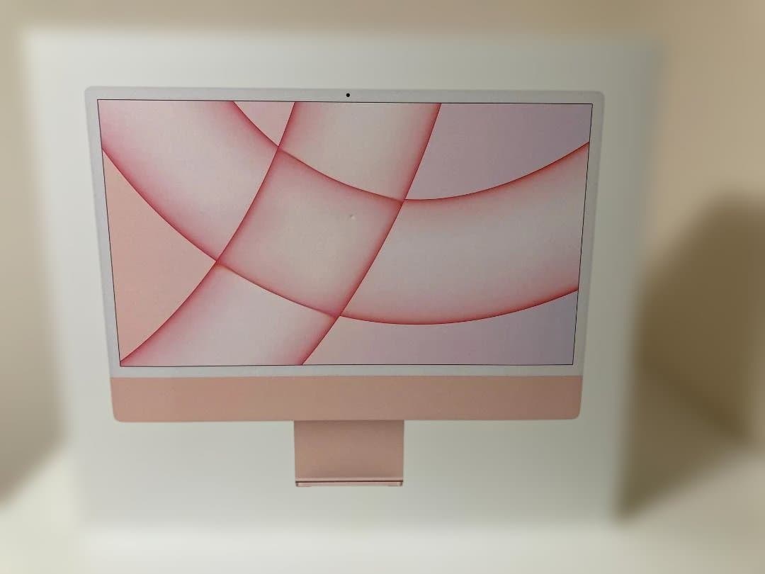 Apple iMac 24-inch, M1, 2021 8GB 256GB 赤