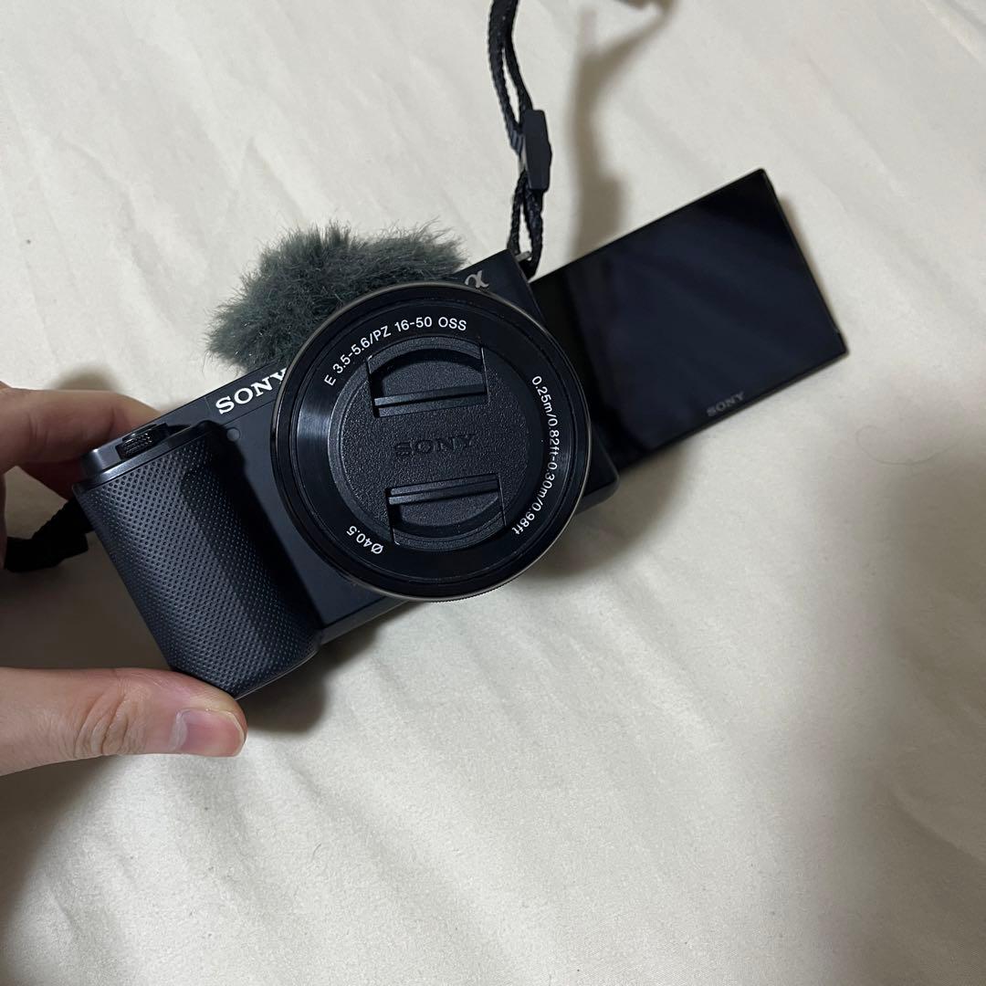 【VLOGフルセット】SONY ZVE10➕三脚•レンズ•掃除セット•収納ケース