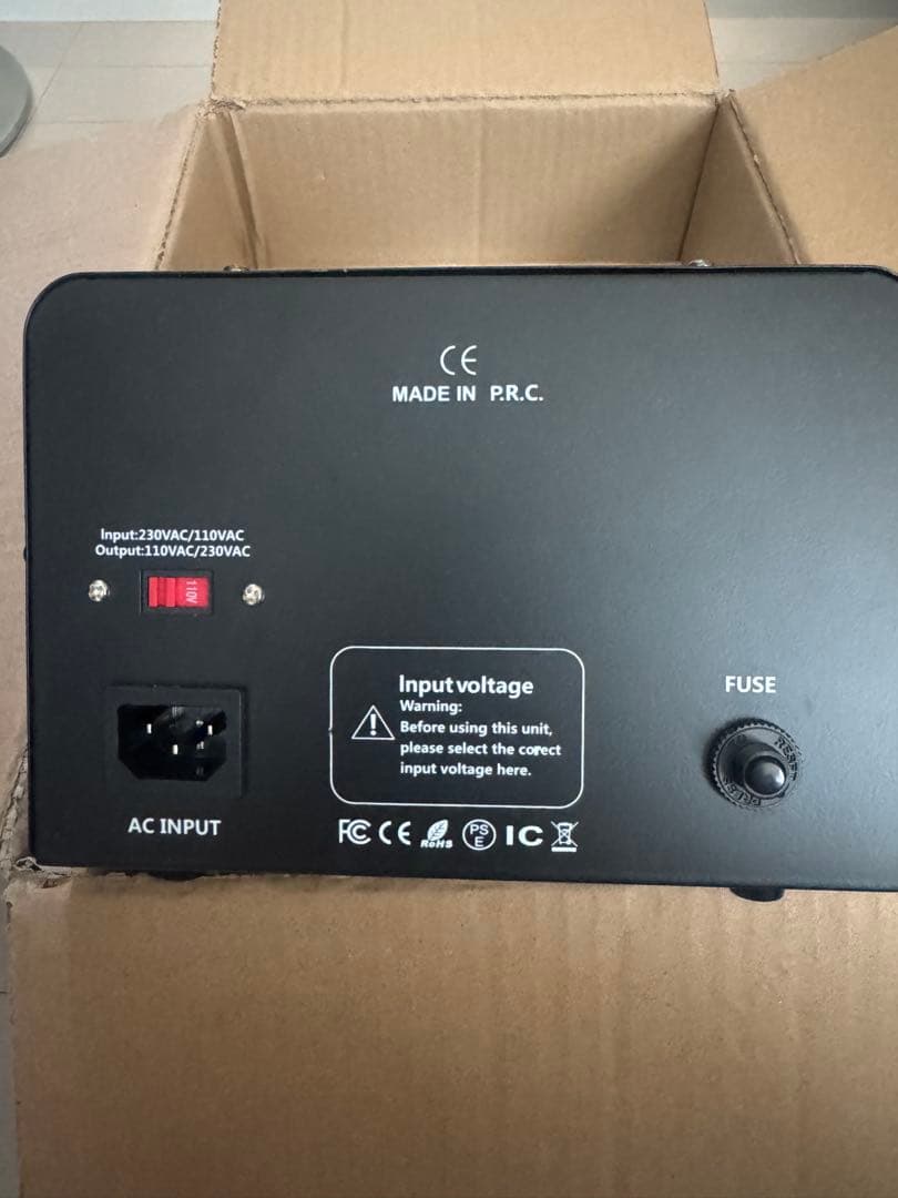 F-3000P 変圧器 110V/230V