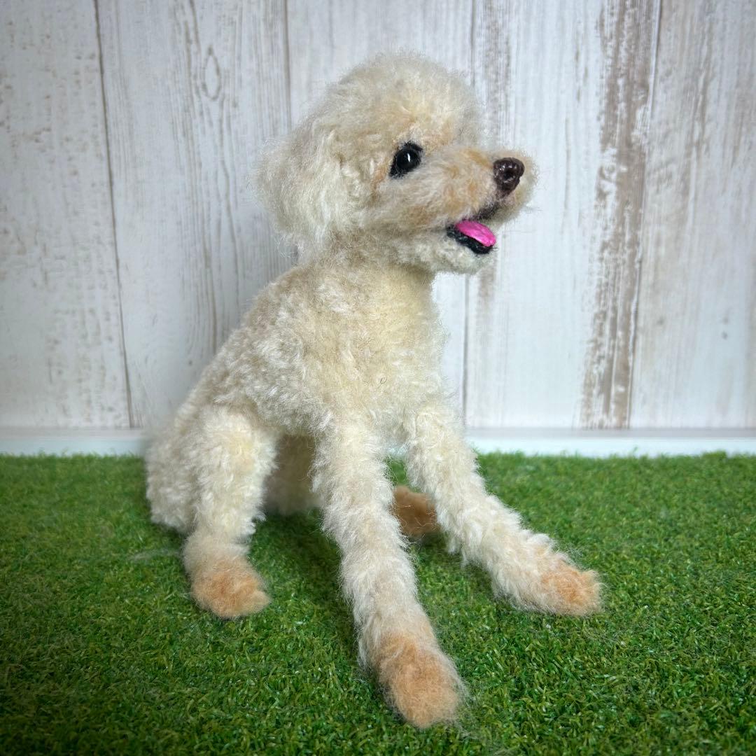 ★ kyss⭐︎プロフ必読★羊毛フェルト【トイプードル】犬　オーダー　マック