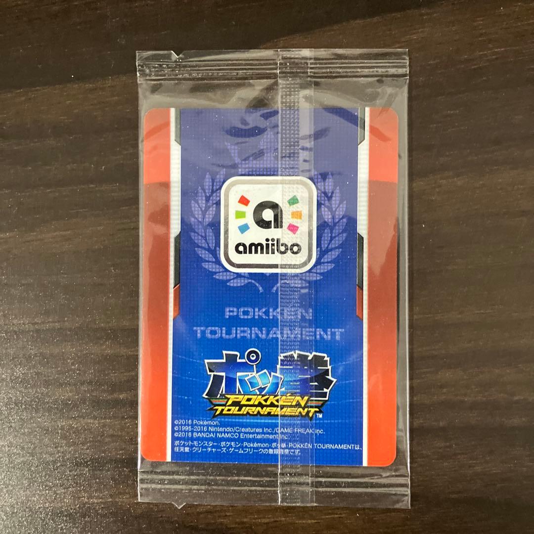 【未開封】ダークミュウツー amiibo ポッ拳トーナメント　カード