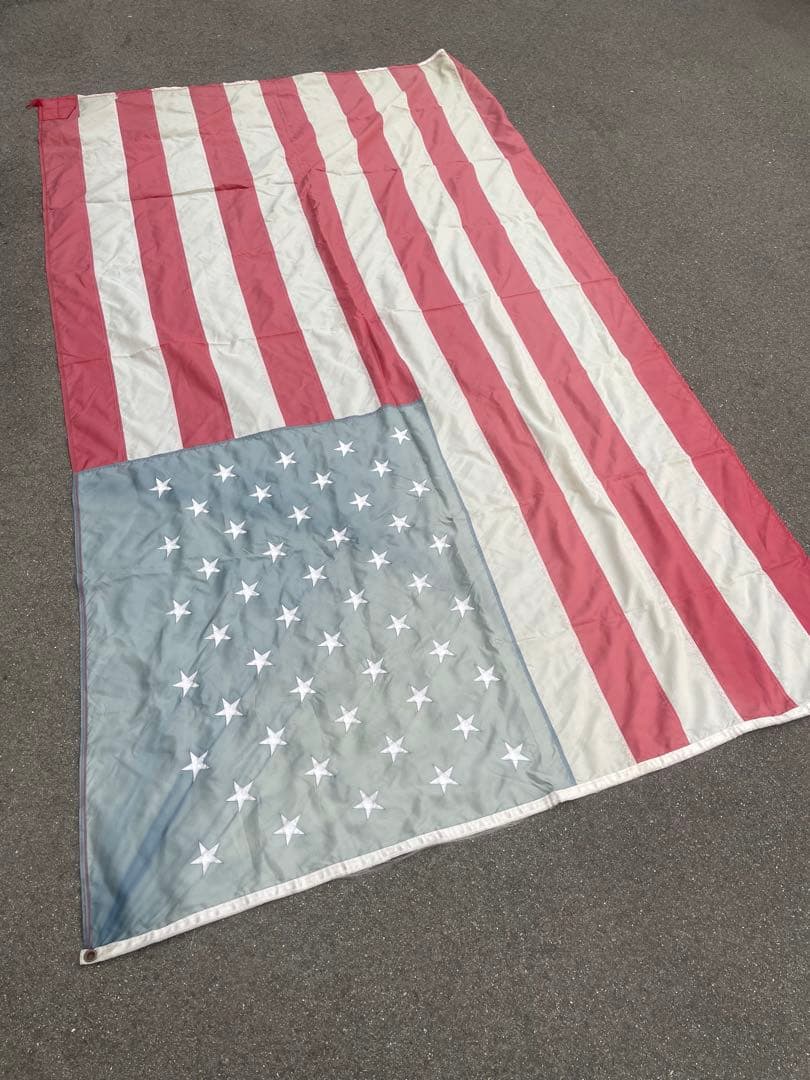 70s USA 星条旗　ビンテージ　フラッグ　国旗　flag