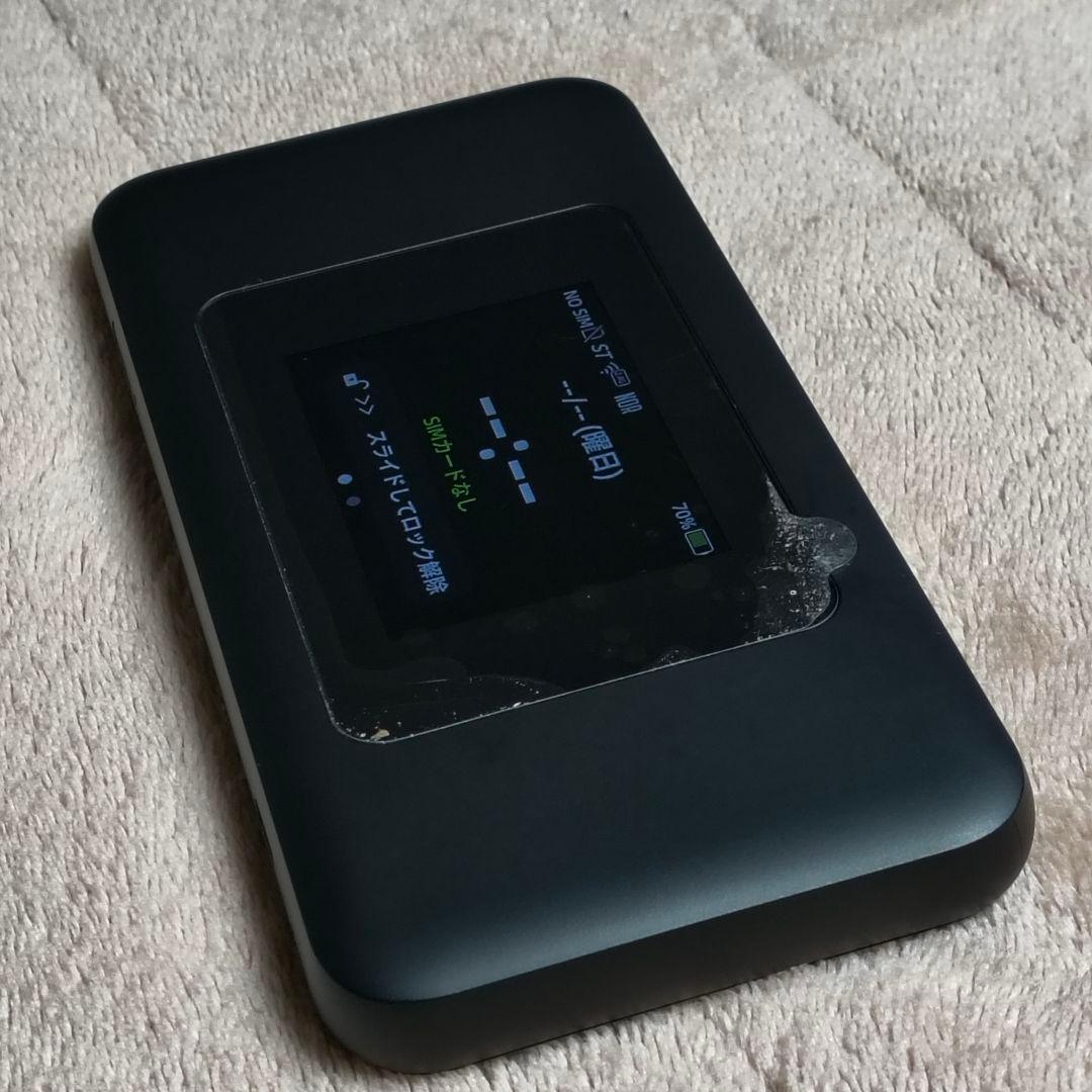 Speed Wi-Fi DOCK 5G 01 モバイルルーター ブラック