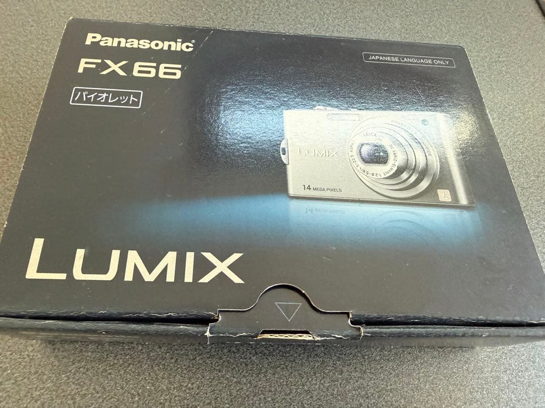 Panasonic LUMIX DMC-FX66 バイオレット 動作確認済み