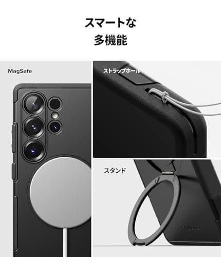 【Ringke】Galaxy S25 Ultra ケース ALLES TPU+b