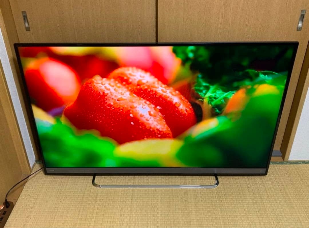 4K TOSHIBA 50型スマートテレビ 地上波/動画アプ