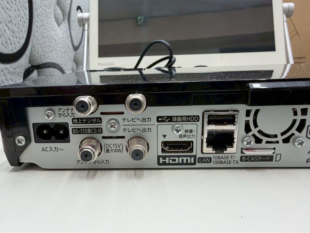 Panasonic ポータブルTV UN-15TD7D HDD内蔵