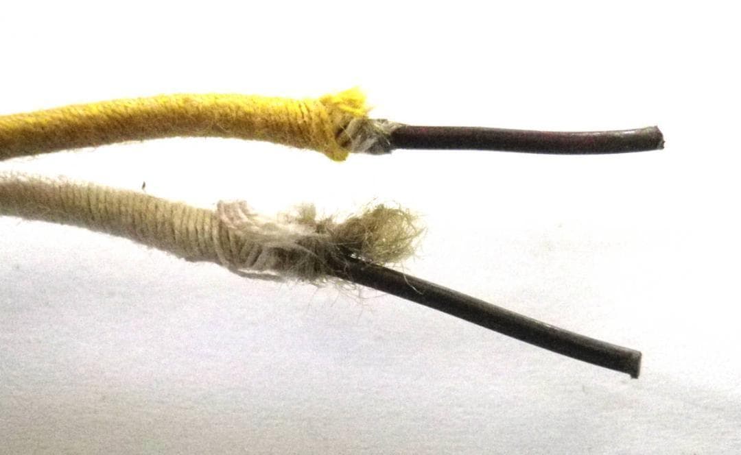 Western Electric 18GA単線ケーブル 2m×4本