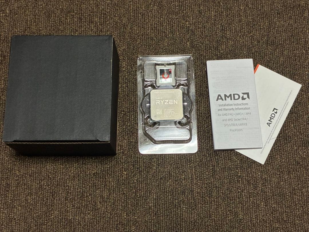 AMD Ryzen 5 5600X 6コア CPU