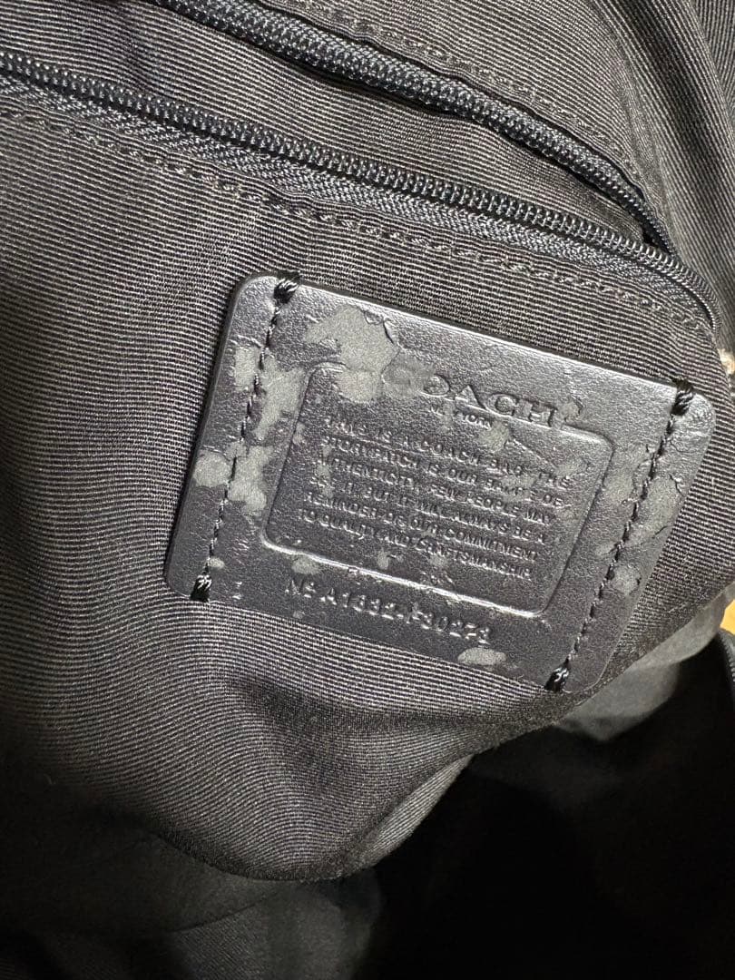 コーチ　coach ボストンバッグ　2WAYショルダー　旅行バッグ　ナイロン