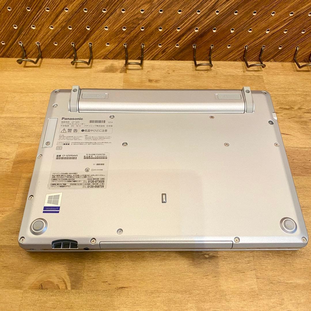 Windowsノート本体 Let's note CF-SZ5 Windows 10 Pro Core i5