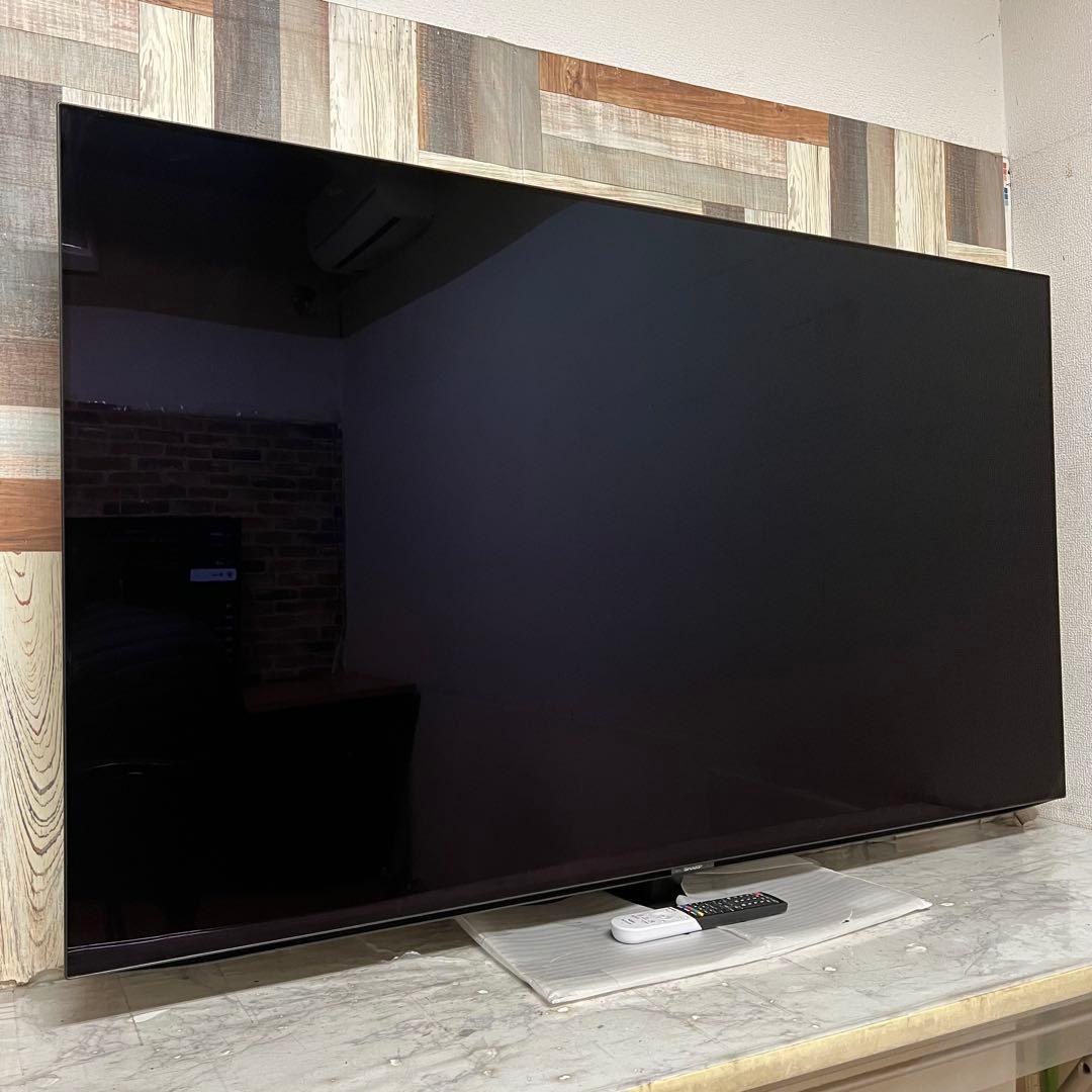 全国送料込❣️SHARP65V型有機ELテレビAndroid TVネット動画◎