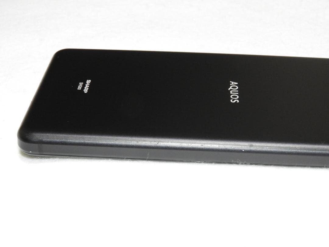 SHARP AQUOS sense5G SHG03 au ブラック SIMフリー