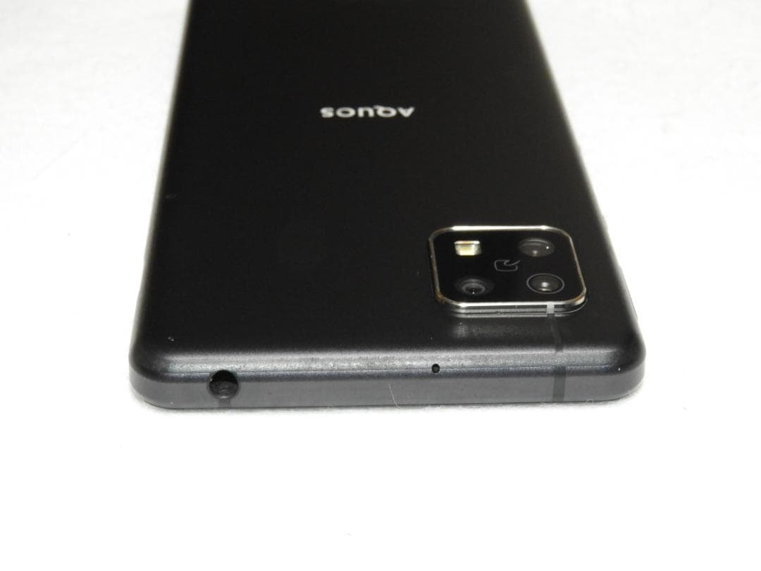 SHARP AQUOS sense5G SHG03 au ブラック SIMフリー