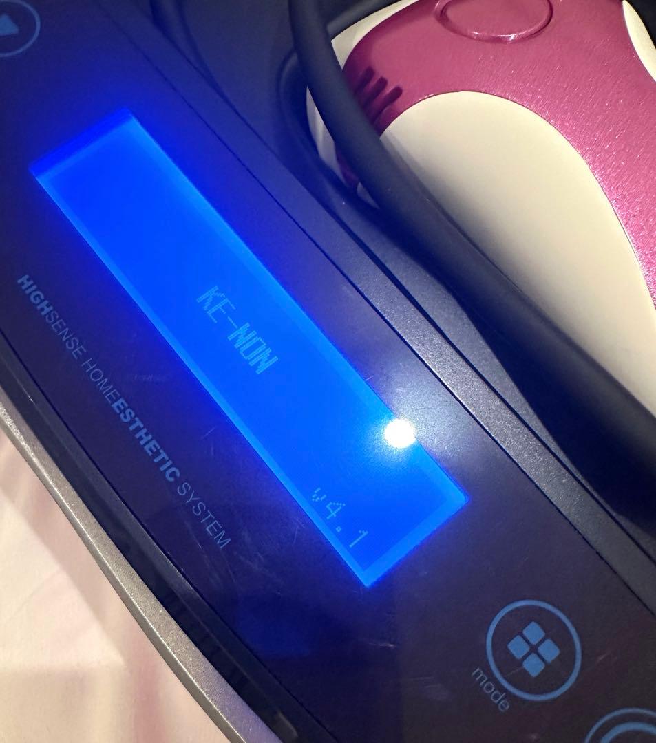 【美品】KE-NON フラッシュ式脱毛器 NIPL-2080 Ver.4.1