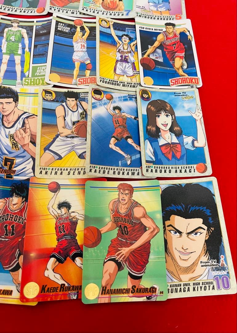 1994-1995年　BANDAI スラムダンク トレーディングカード 48枚