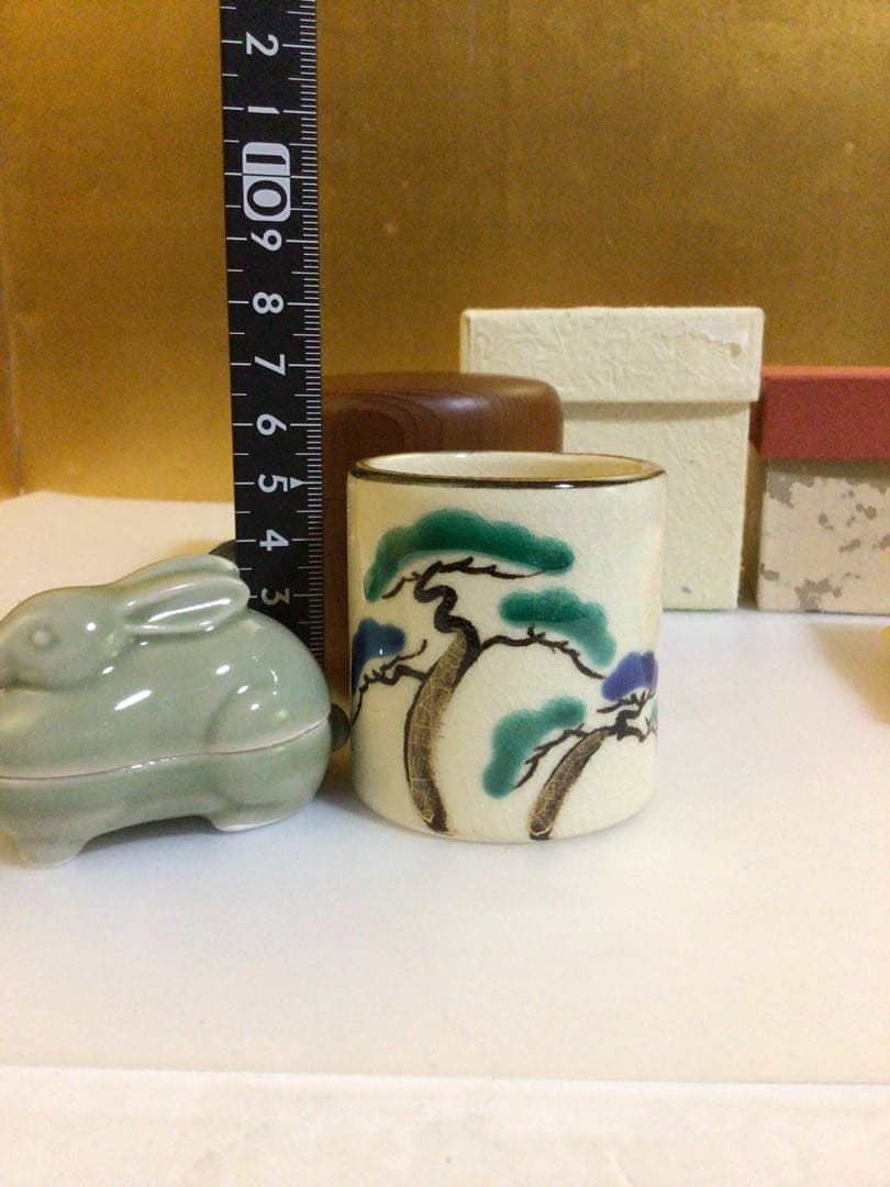 茶道具３点セット　紙箱付き