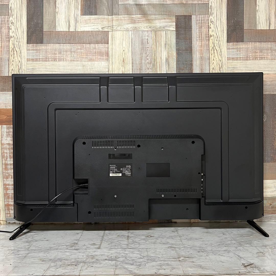 即日受渡❣️全国送料込2年前購入MAXZENテレビ50型4Kテレビゲームモード搭載