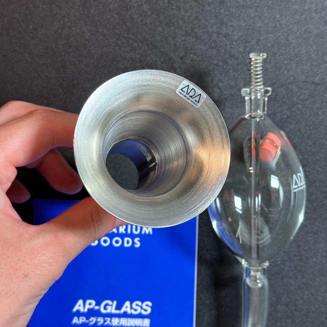 【廃盤希少品】 旧ロゴ ADA APグラス フードファンネル