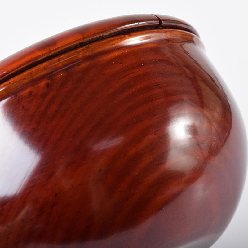 茶道具　平安　胡春作　老松茶入　共箱　V　R8247