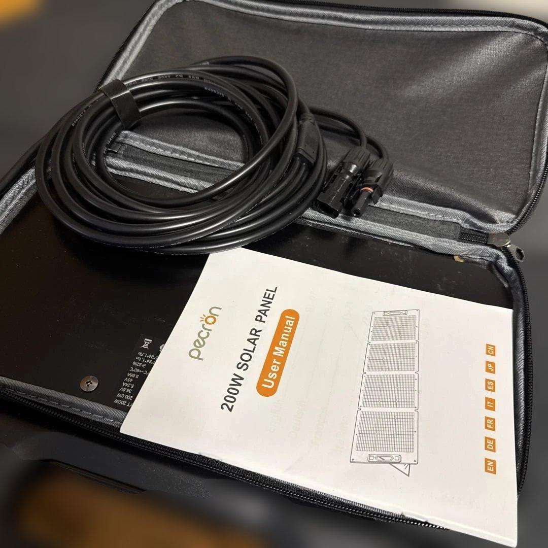 PECRON ソーラーパネル 200Ｗ