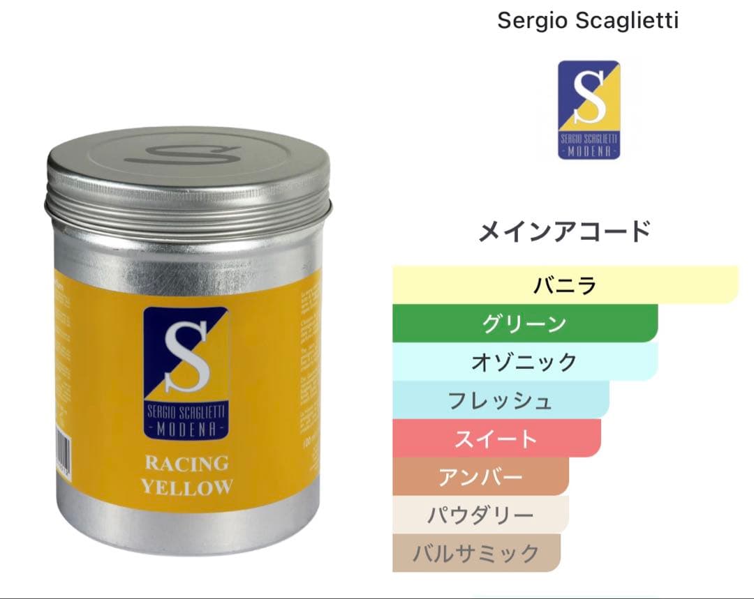 SERGIO SCAGLIETTI-MODENA-RACINGYELLOW激レア