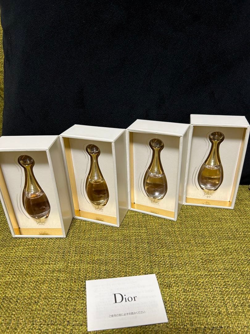 希望価格不可 ディオール ジャドール ミニチュア コフレ 4種類 香水 5ml