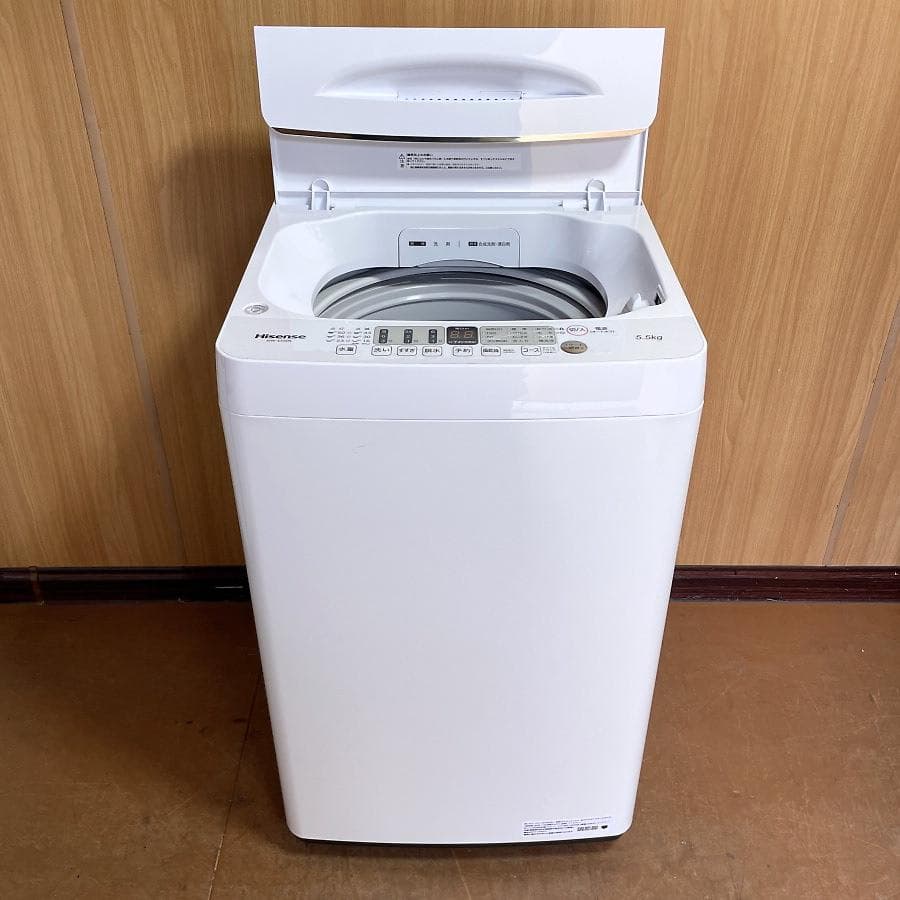 2021年製■ハイセンス 5.5kg 洗濯機 HW-E5504