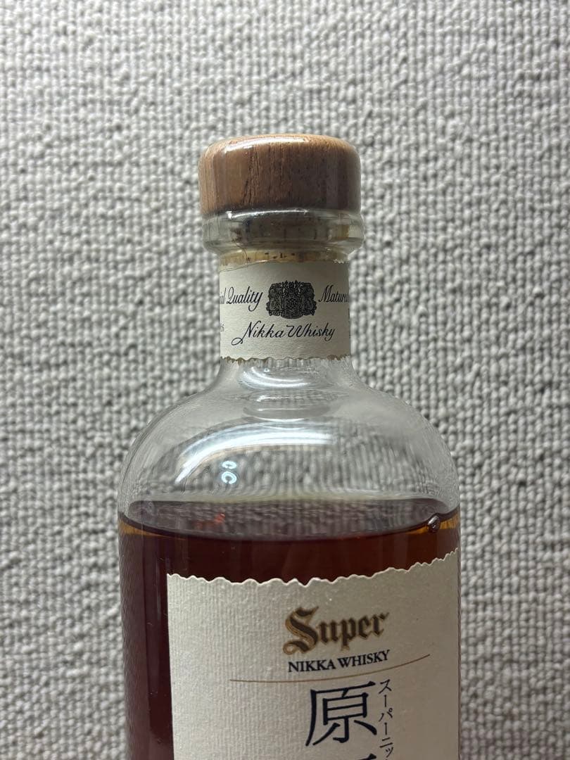 【終売・希少】ニッカ　スーパーニッカ原酒　55度　未開封　500ml 液面低下