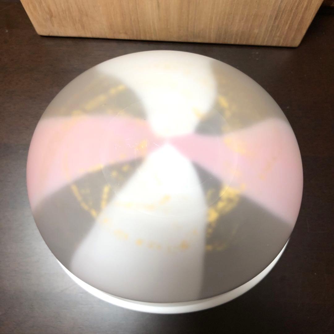 人間国宝作家　藤田恭平作品　手吹　金彩　鉢