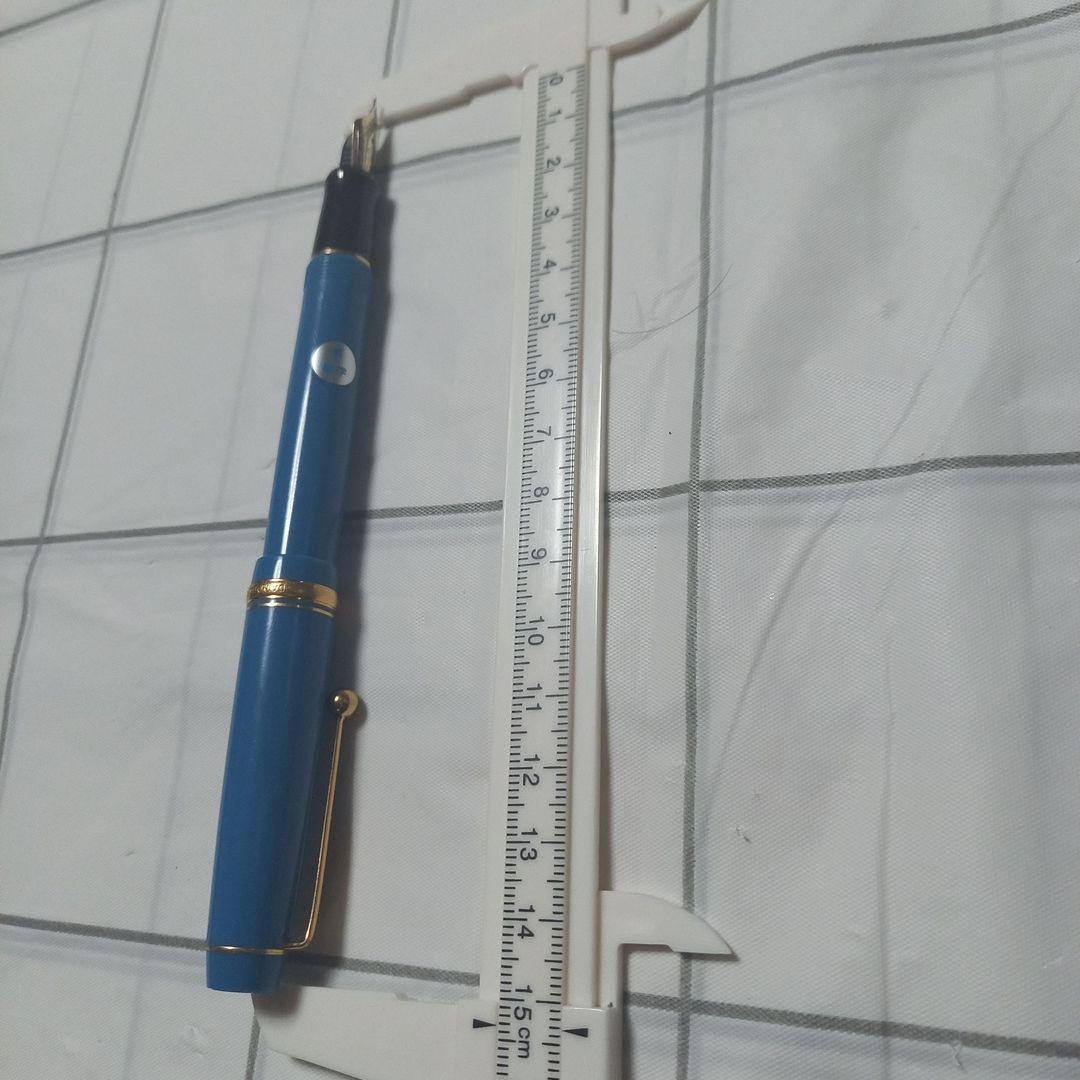 パイロット　北海道限定品　(F)　ペン先14k　北海道ロゴ　外青色　 万年筆
