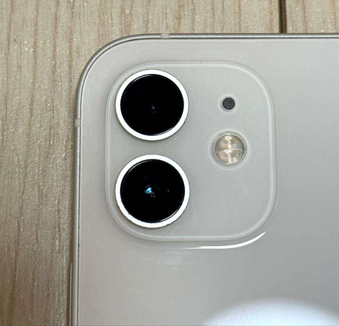 ぽっぽ　iPhone12 128GB ホワイト 100% 本体のみ
