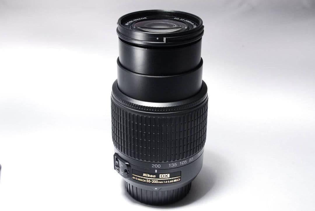 【決算セール】Nikon AF-S 55-200mm ED 極美品 手ブレ補正