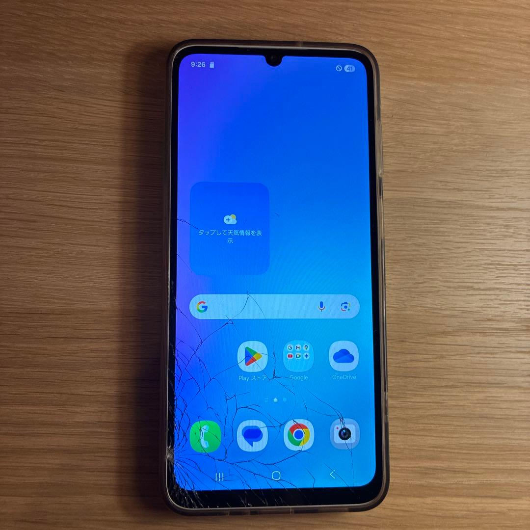 ど*く様 Galaxy A25 画面割れ