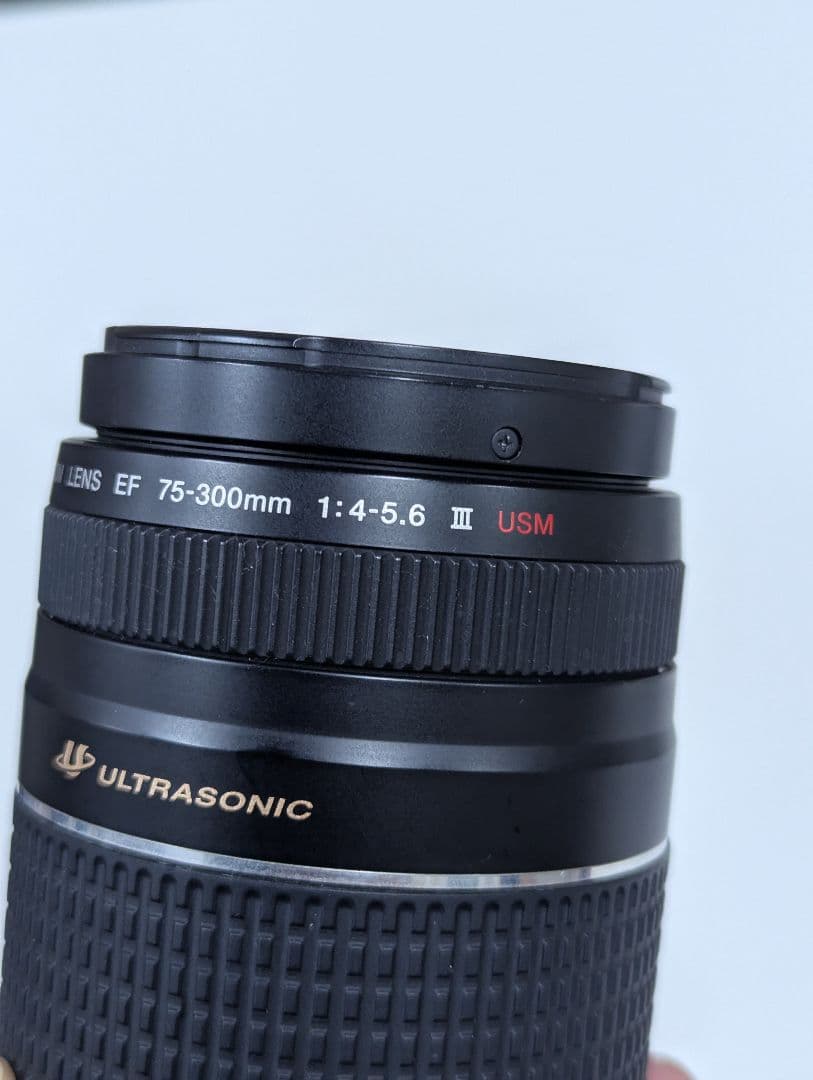 純正ケース付 Canon EF 75-300mm f/4-5.6 III USM