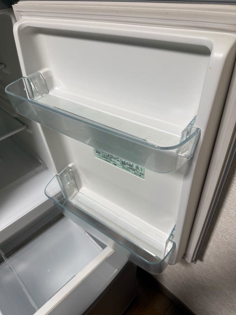 Panasonic 138L 冷蔵庫2ドア NR-B147W-S(2015年製)