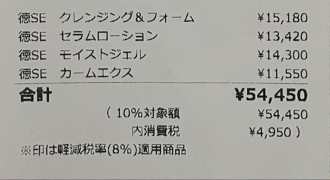 エステツイン　化粧品セット