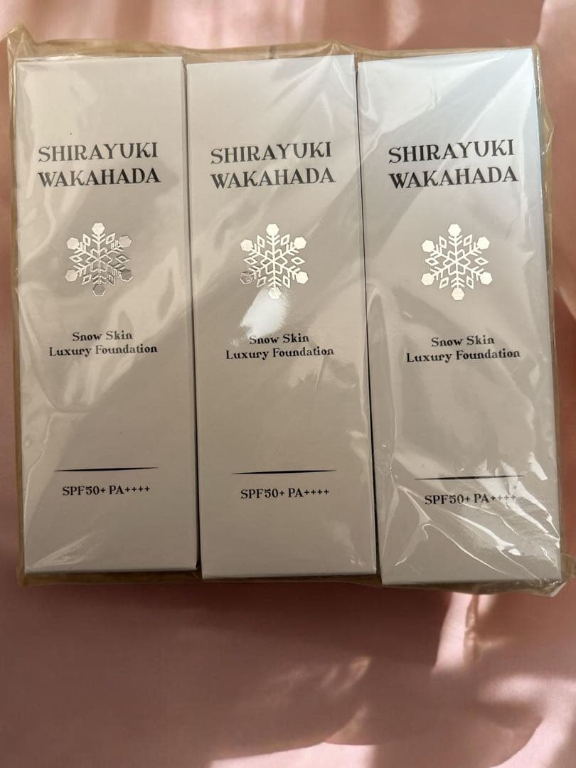 【新品】雪肌リキッドファンデーション 3本セット
