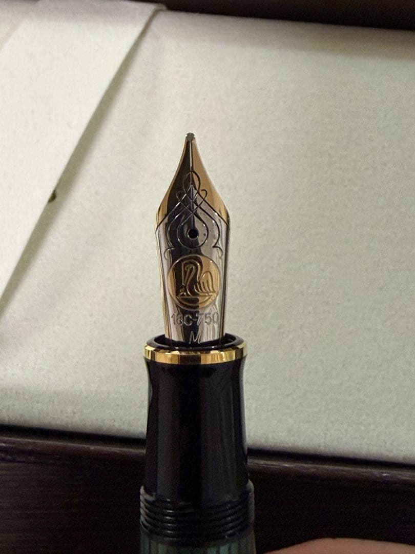 Pelikan ペリカン M800 スーべレーン Mニブ 箱付き ペン先調整済み